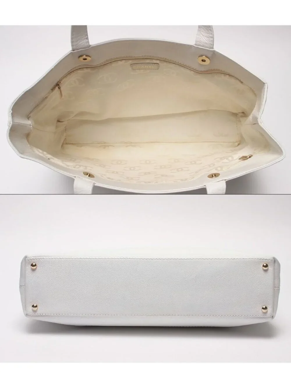 Chanel Tote Shoulder Gold